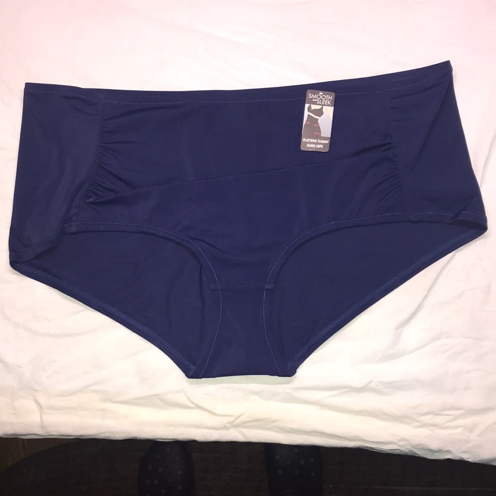 Dark Blue plus size bathing suit bottoms